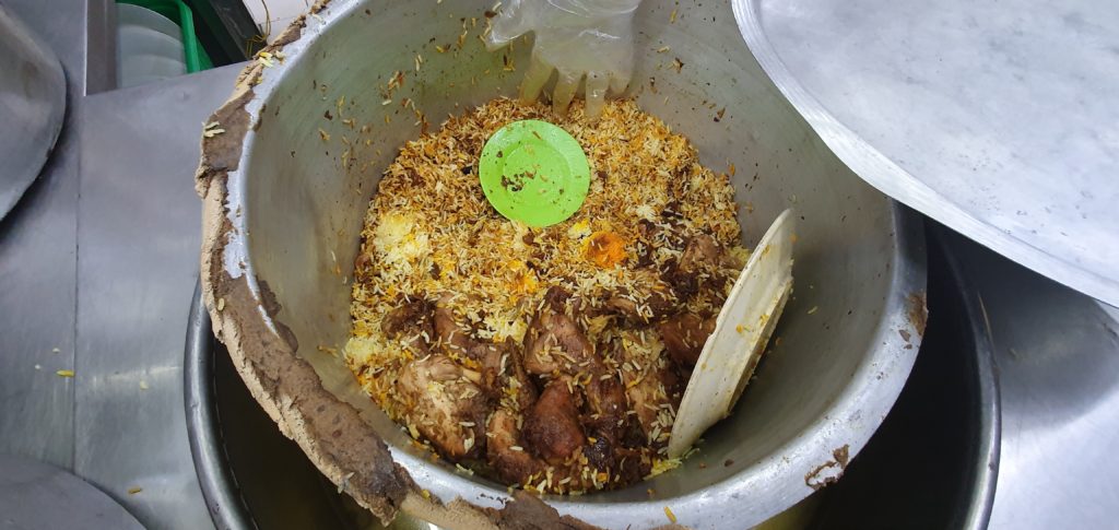 chicken biryani yangon