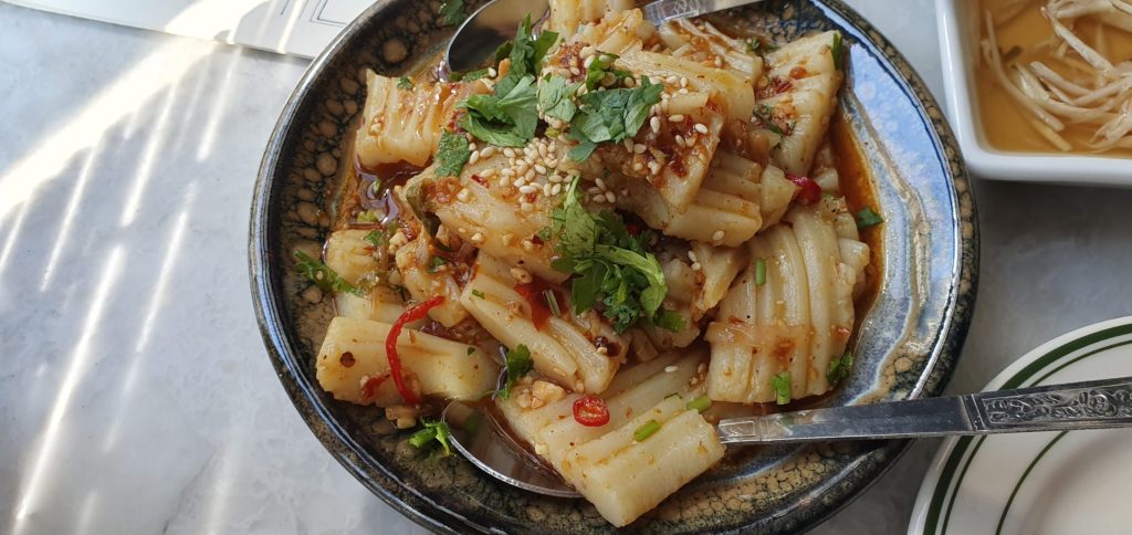 nam su shan tea house tofu salad